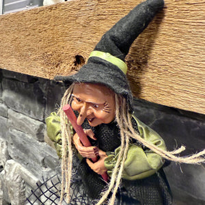 Kitchen Witch Trudy – Green