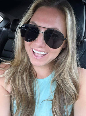 Ace Aviator Sunglasses - Hot Pink