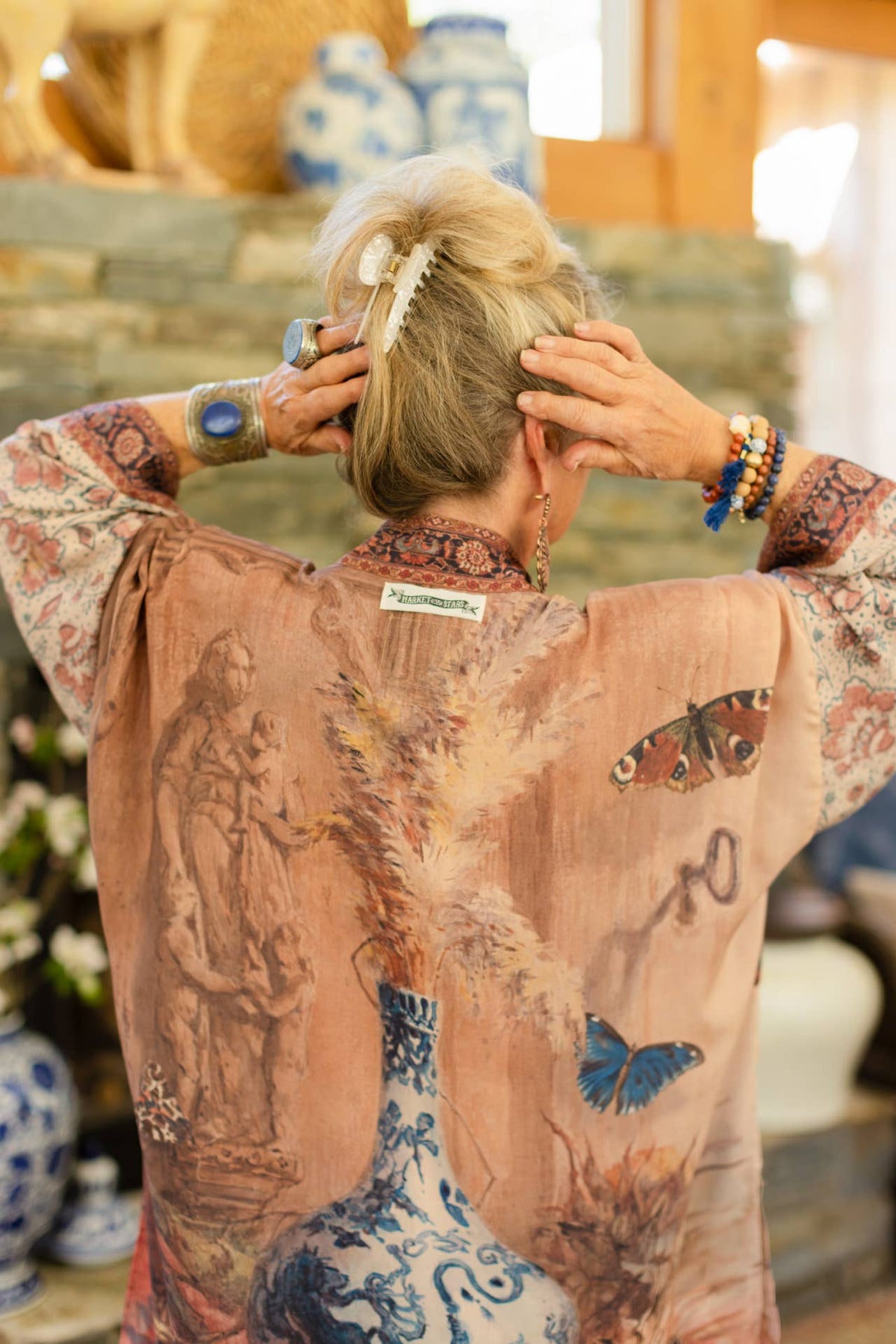 The Storyteller Matinée Duster Kimono