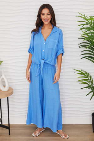 Linen Palazzo Pant