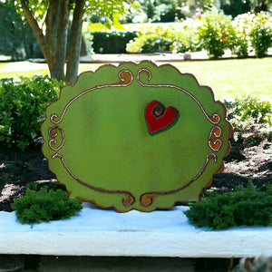 Heart Picture Frame vacation memo board vintage Farmhouse