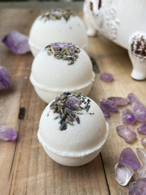 Amethyst & Lavender Bath Bomb