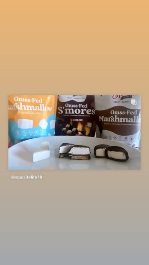 Chocolate Dipped Grass-fed S'Mores Gluten Free