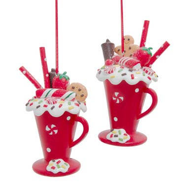 Red Candy Cup Ornament