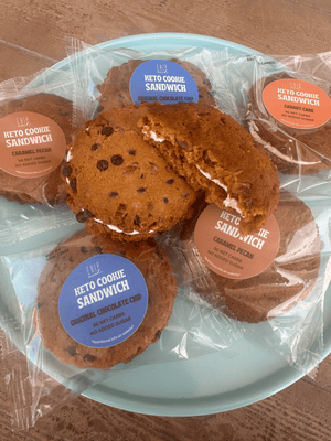 Original Chocolate Chip Keto Cookie Sandwich