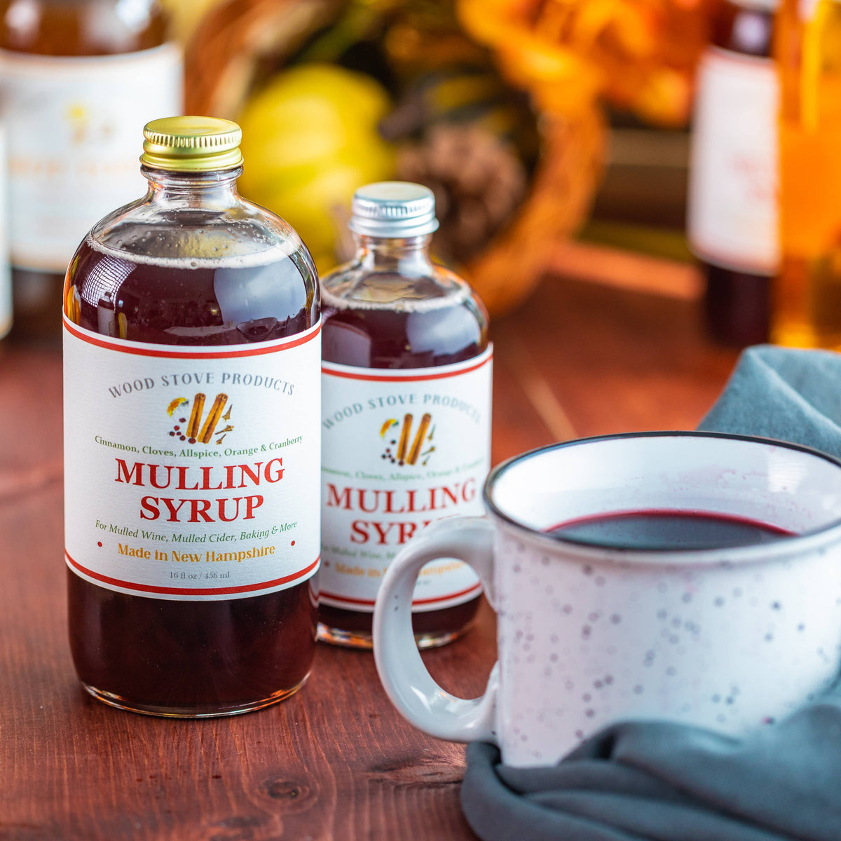 Mulling Syrup for Mulled Wine and Cider, 16 fl oz
