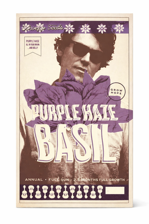 Basil, Purple Haze Opal Seed Packets