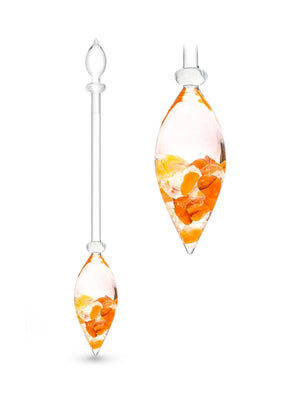 Gemstone Vial Passion – Carnelian & Halite Salt