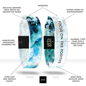 Focus on the Positive Elastic Bracelet