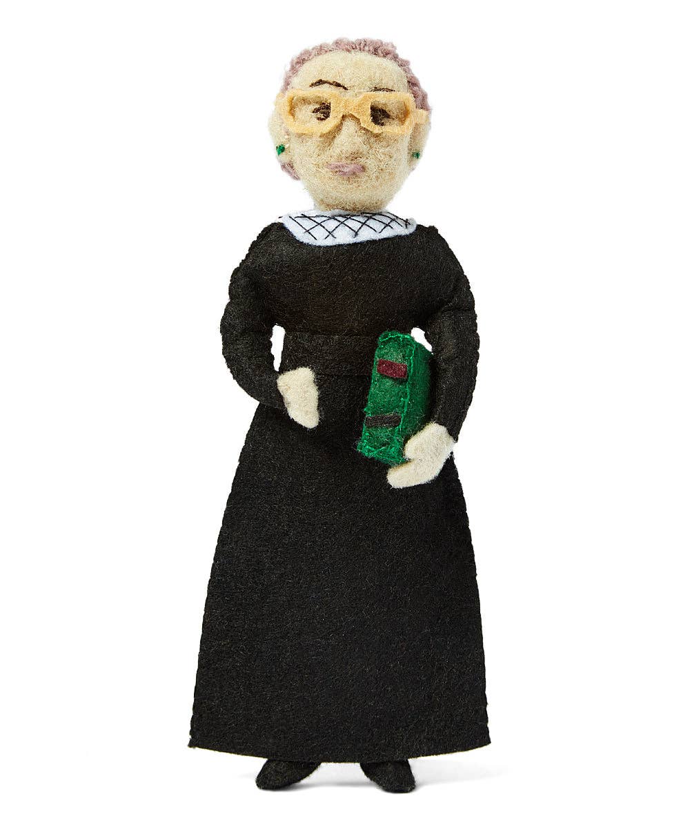 Ruth Bader Ginsburg Felt Ornament