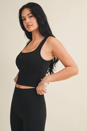 Wide Strap Fitted Tank