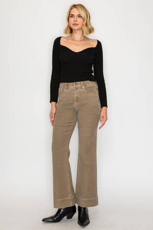 Tummy Control High-Rise Stretch Holly Flare Pants