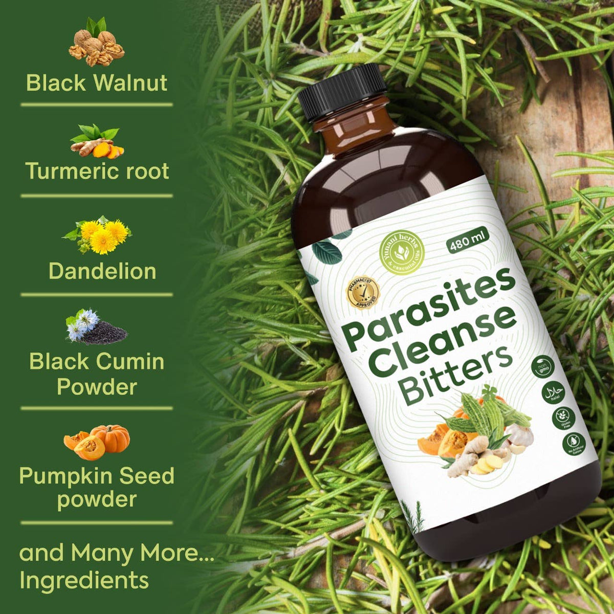 Parasite Cleanse Bitters 480ml