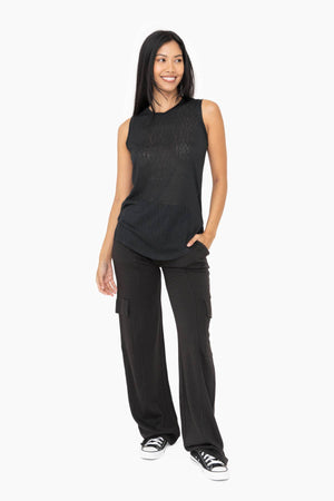 GREEN - Organic Cotton Blend Cargo Trousers