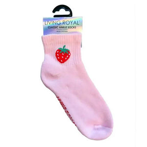 Game Day Classic Ankle Socks – White