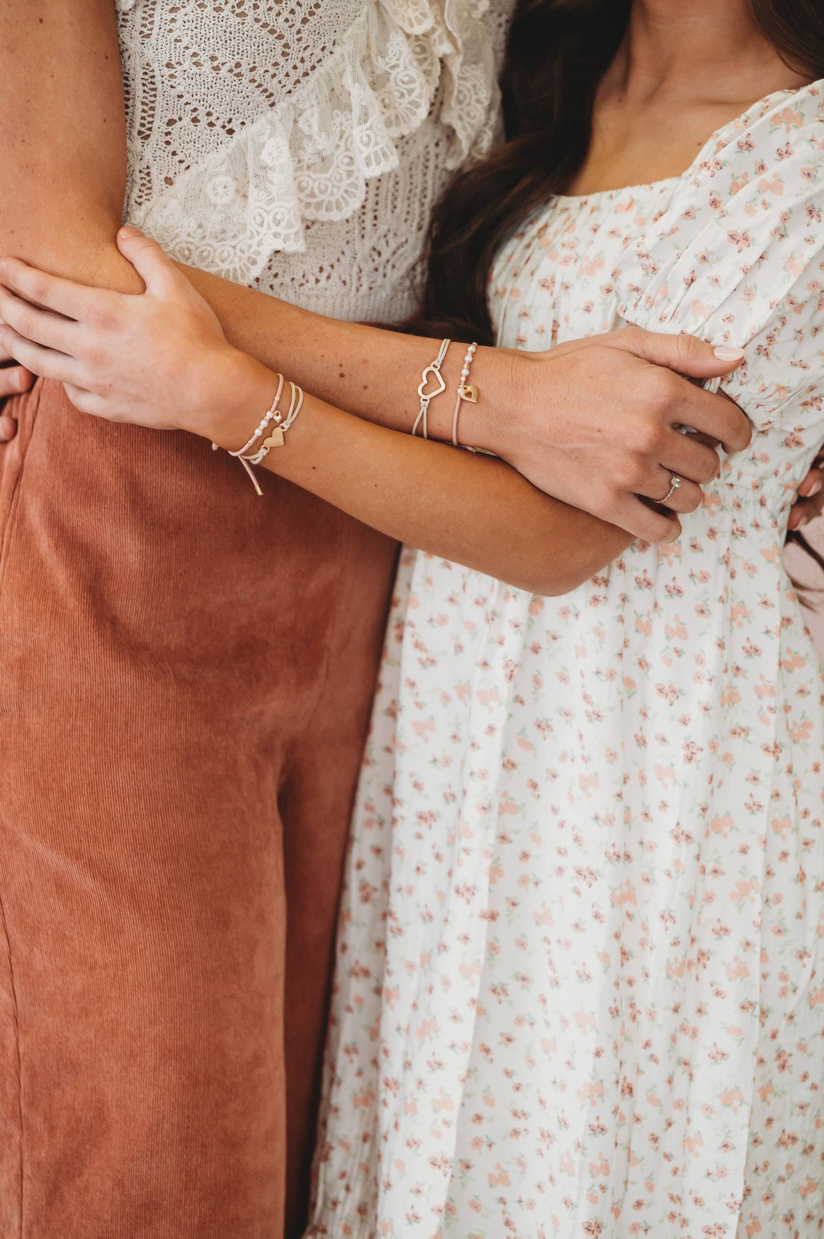 "Mother/Daughter" Hair Tie Bracelets