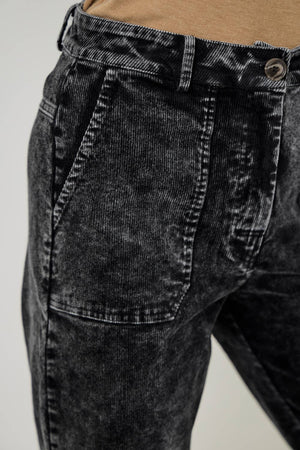 Washed Corduroy Trousers