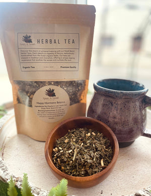 Red Raspberry Leaf and Nettle Herbal Tea