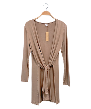 BAMBOO LONG OPEN CARDIGAN