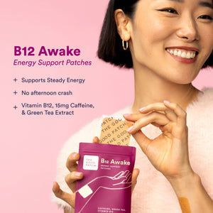 Energy & Focus Patch with Caffeine, Green Tea & Vitamin B12