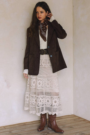 Brown Suede Jacket
