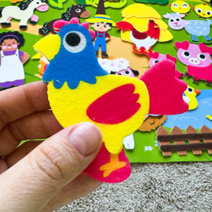 Felt Board Farm for Kids