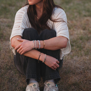 Flirt Polka Dot Hair Tie Bracelet Set