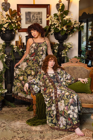 Fleur De Lune Bohème Maxi Slip Dress - Florals and Bees