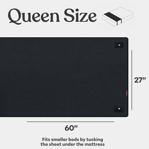 Leather Grounding Mat for Bed – King & Queen