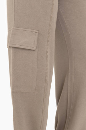 GREEN - Organic Cotton Blend Cargo Trousers