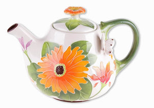Gerber Daisy Teapot