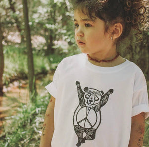 Inner Peace Panda Kids Tee