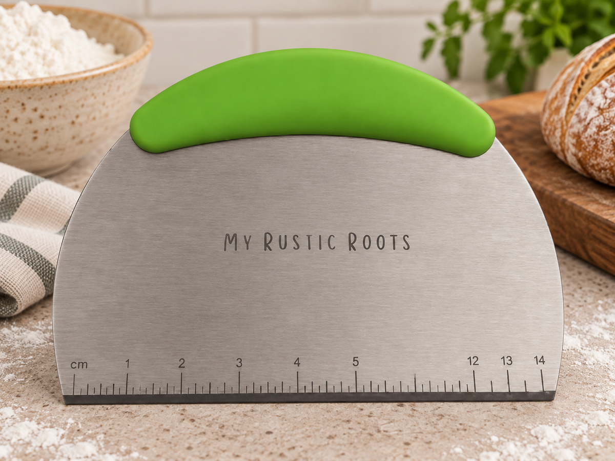 Stainless Steel Dough & Bench Scraper