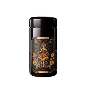 The Sun - Energizing Adaptogenic Herbal Tea with Yaupon, Moringa and Turmeric