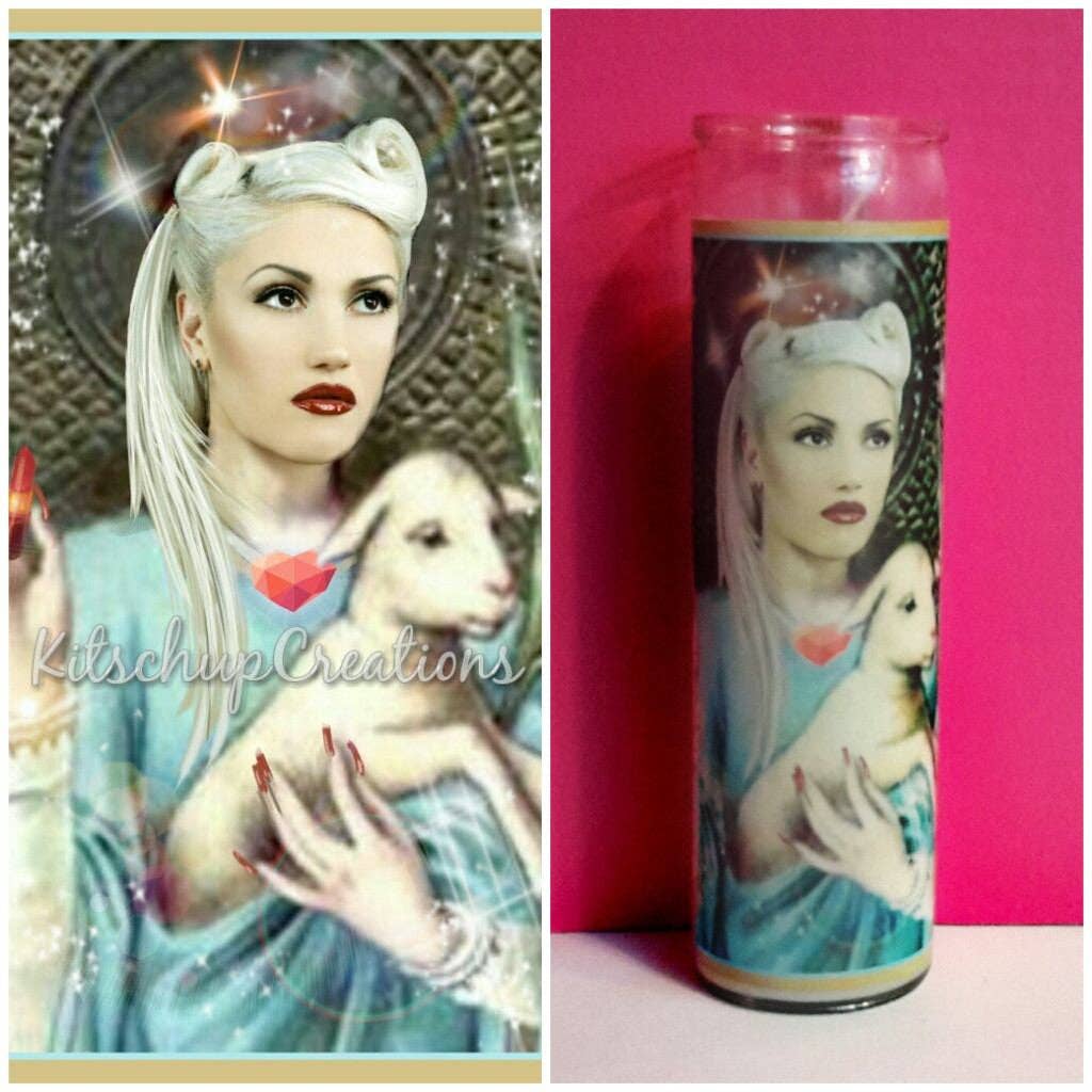 Gwen Stefani Prayer Candle