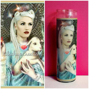 Gwen Stefani Prayer Candle
