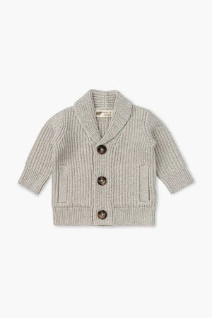 Heather Gray Collegiate Cardigan