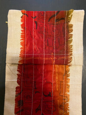 Upcycled Sari Wheat Bag