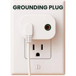 Grounding Plug Adapter – Dual Port