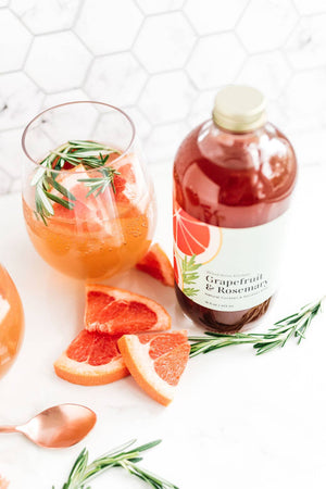 Grapefruit & Rosemary Cocktail Mixer and Mocktail Mixer, 16 oz