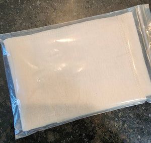 Unbleached Organic Cotton Flannel for Castor Oil Packs
