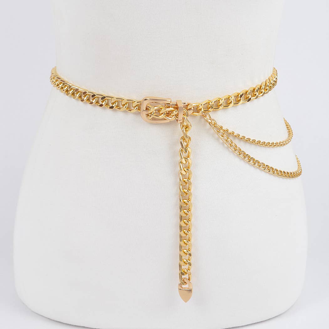 Chain Buckle Belt