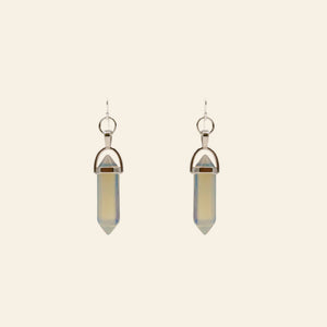 Double Point Crystal Earrings