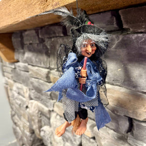 Kitchen Witch Klara – Blue
