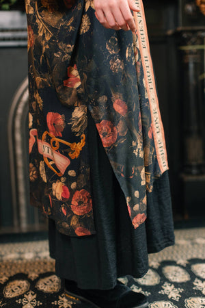 Heart of Gold Opera Duster Kimono Robe - Sacred Heart