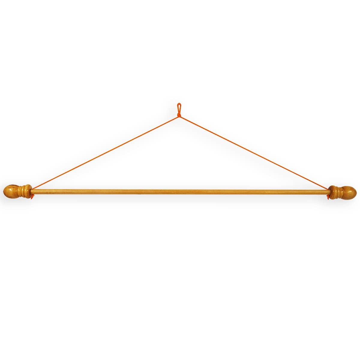 Wooden House Flag Dowel with String – 32"