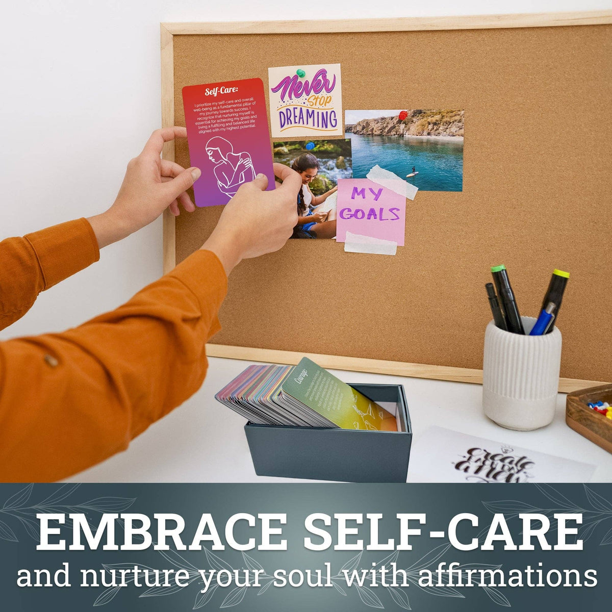 Rethink! Affirmation Cards for a Mindful Life 95 Cards
