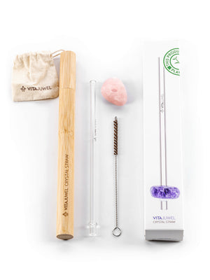 Crystal Straw – Rose Quartz (Special Edition)