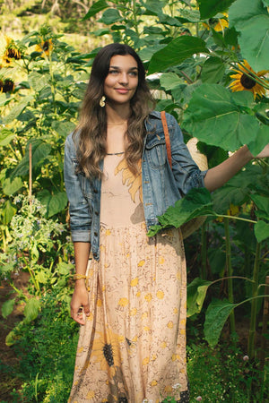 Milk & Honey Bohéme Maxi Slip Dress