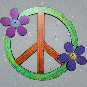 PEACE SIGN MAGNET